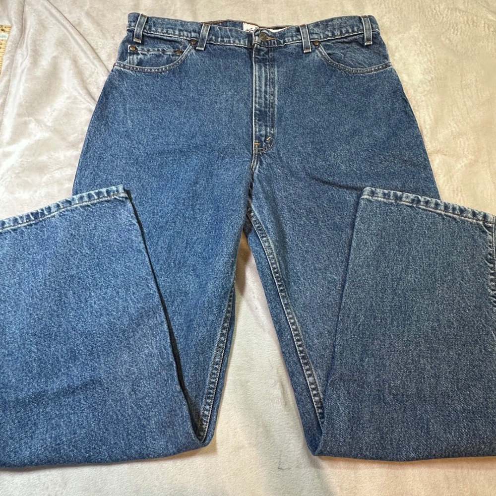 Levi Strauss Signature 540 Relaxed Fit Mens Vintage  W38 L30 Medium Wash Denim